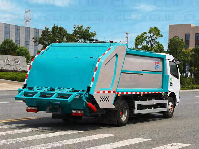 東風(fēng)凱普特純電動(dòng)壓縮式垃圾車