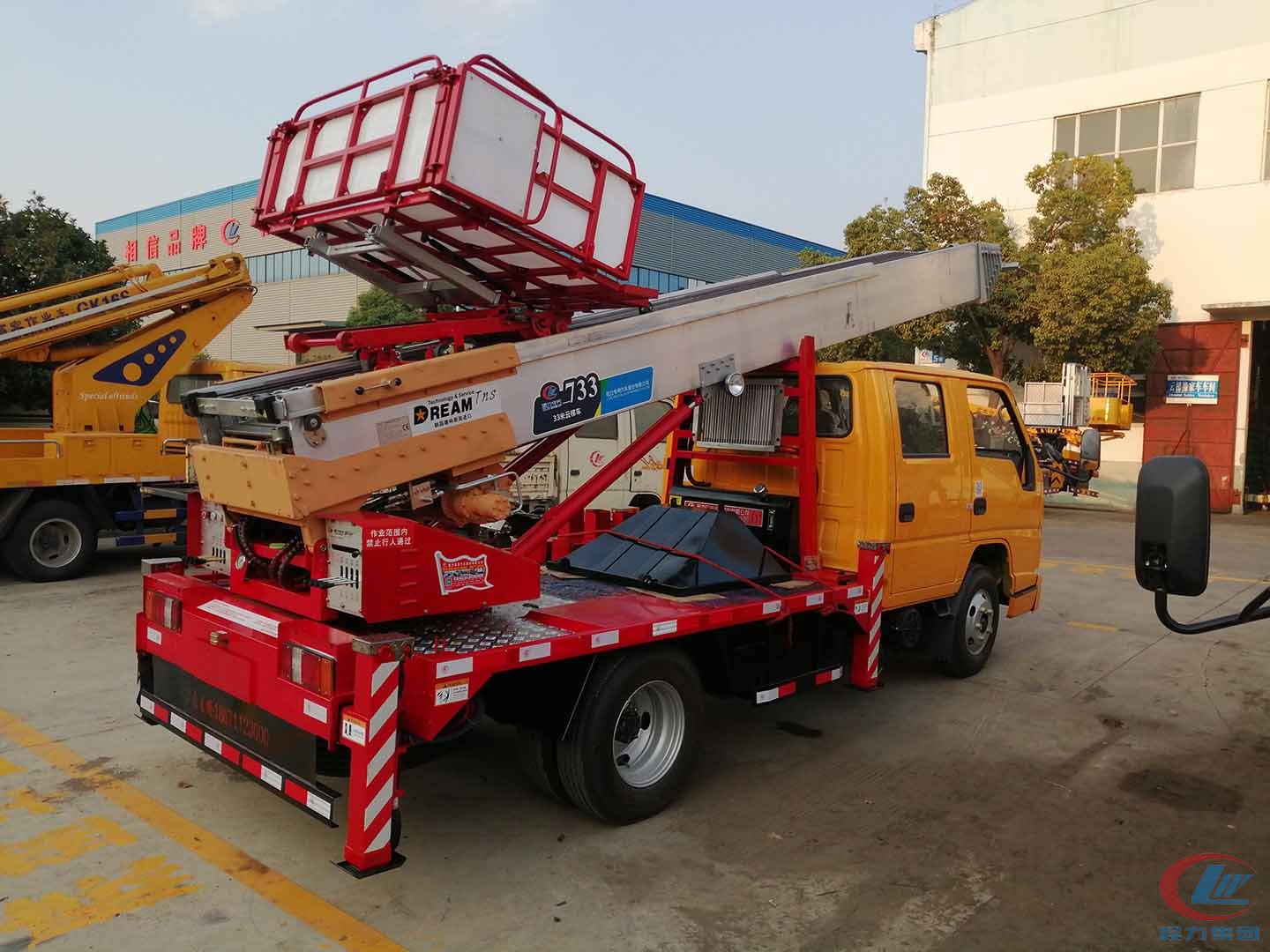 韓國進口江鈴云梯搬家車